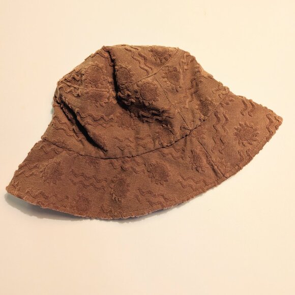 Wave Bucket Hat by Lack of Color in Cocoa - Picture 1 of 9